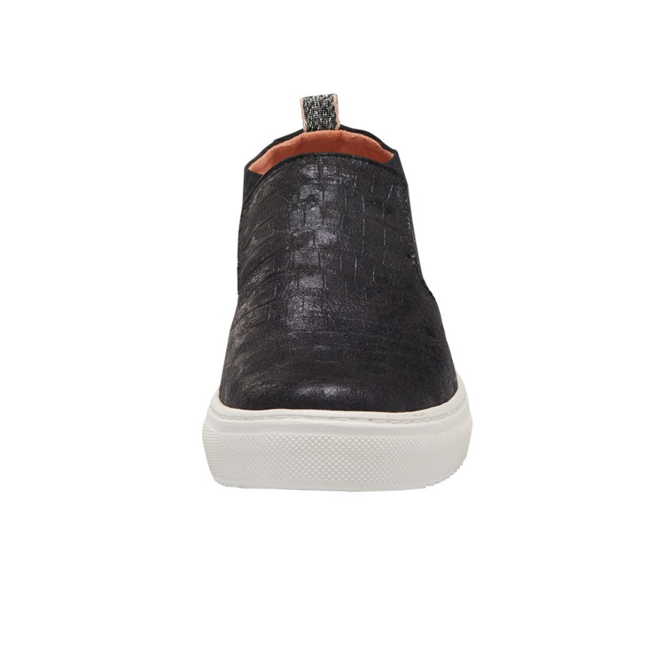 Hoi Kerel Peyton Croco Zwart