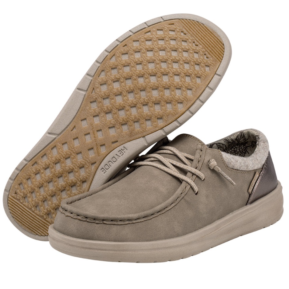 Hey Dude Polly Light Taupe