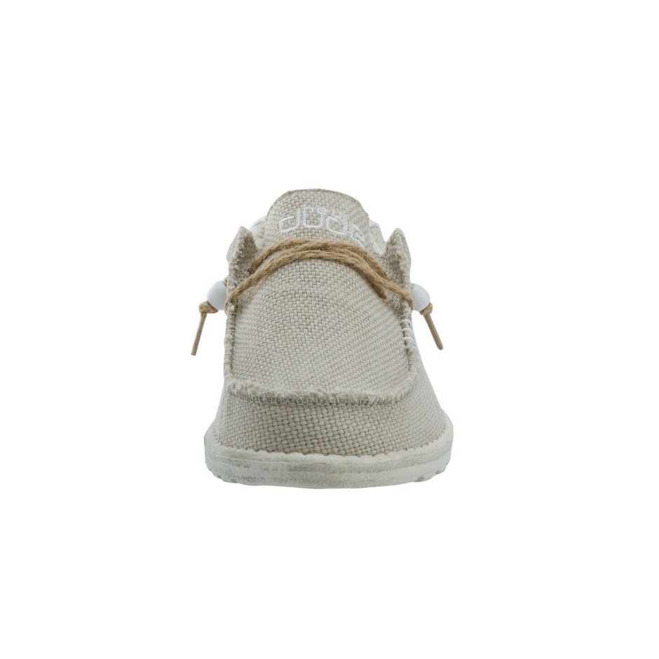 Hey Dude Wally Gevlochten Off White