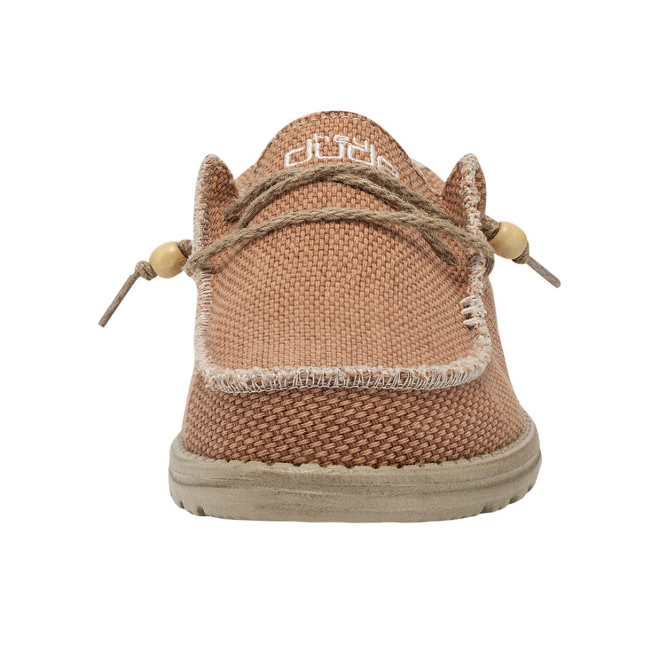 Hey Dude Wally Gevlochten Mandarijn