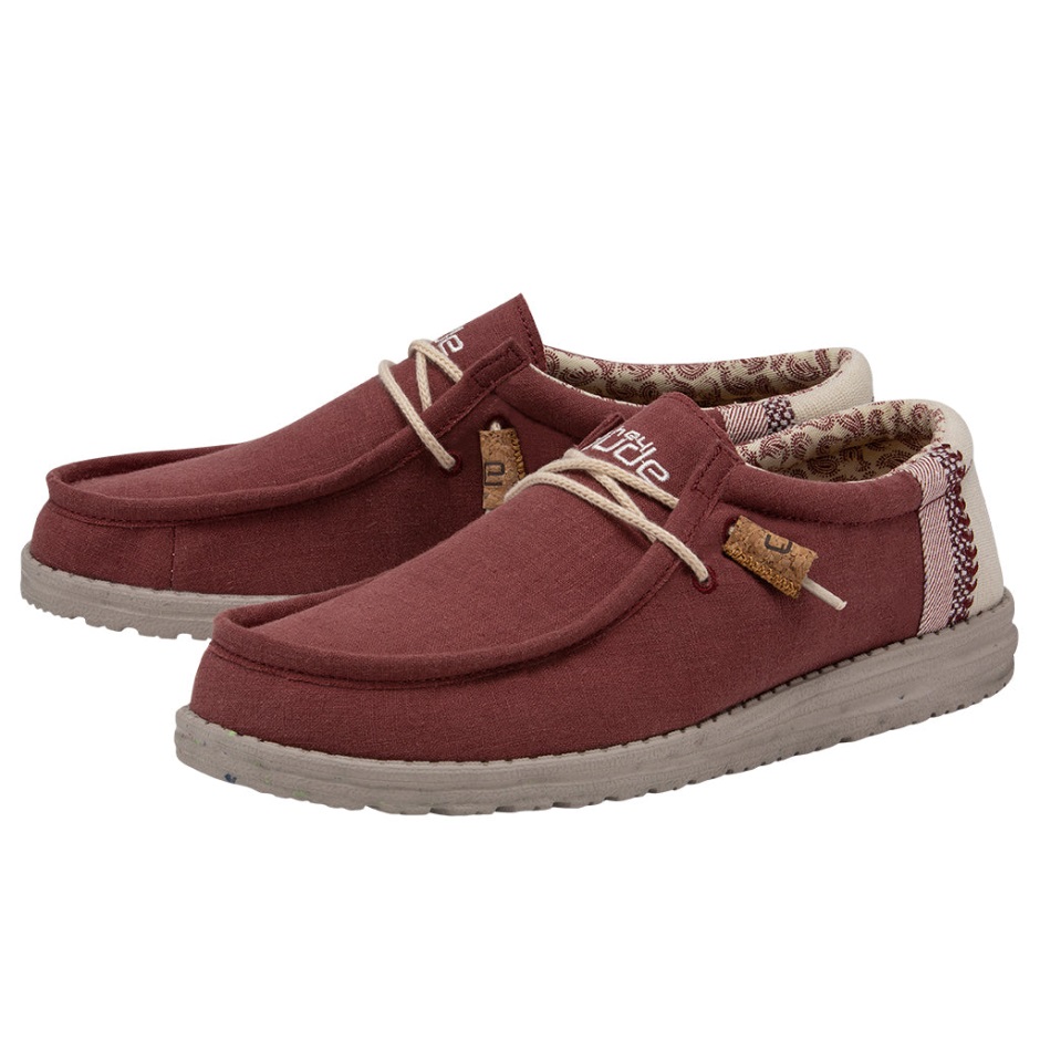 Hey Dude Wally Linnen Natuurlijke Baksteen