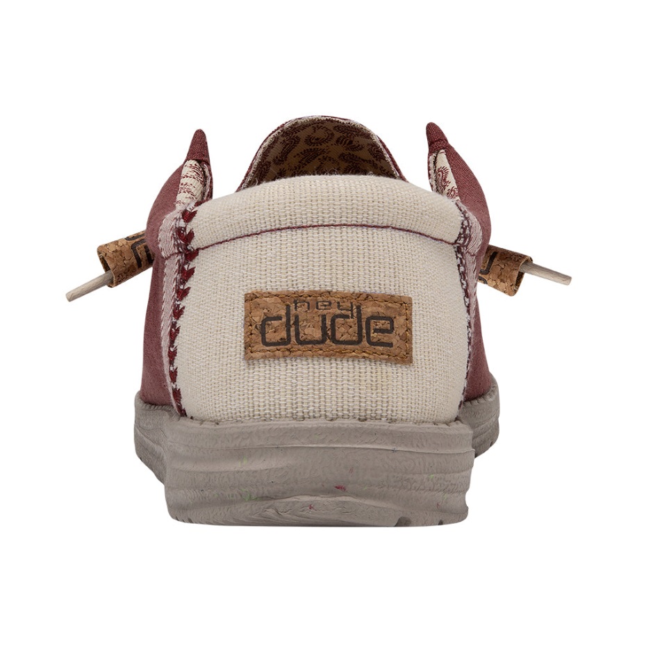 Hey Dude Wally Linnen Natuurlijke Baksteen