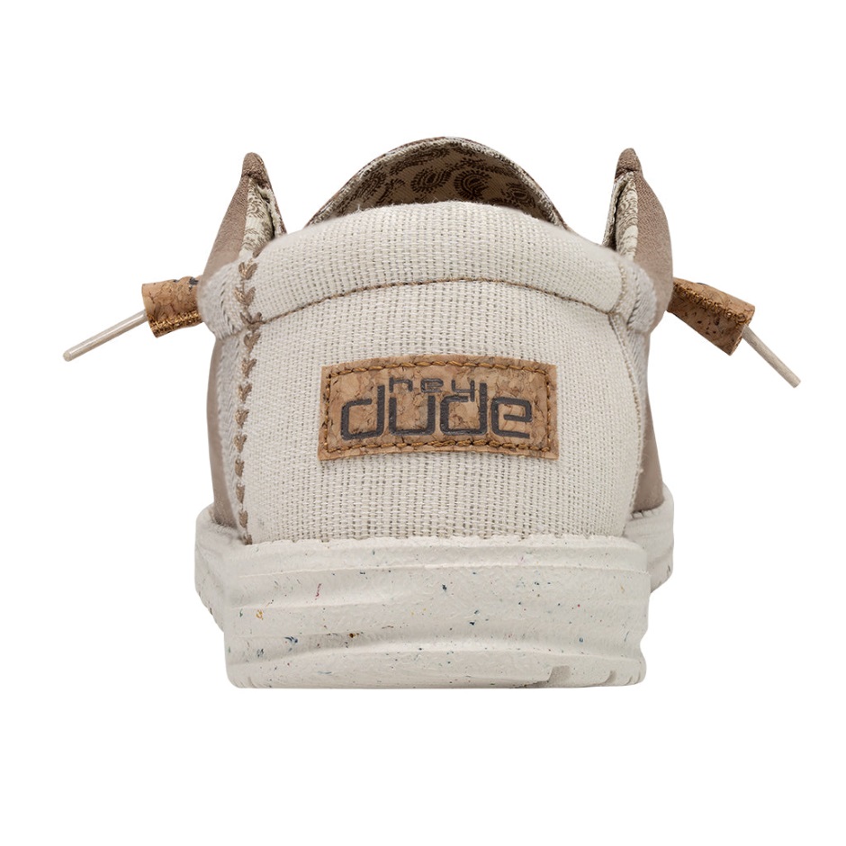 Hey Dude Wally Linnen Natuurlijke Klei