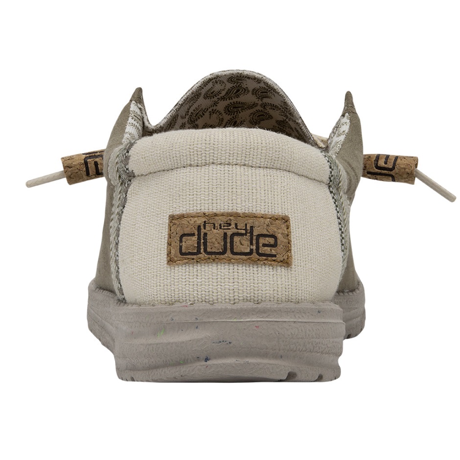 Hey Dude Wally Linnen Natuurlijke Maait