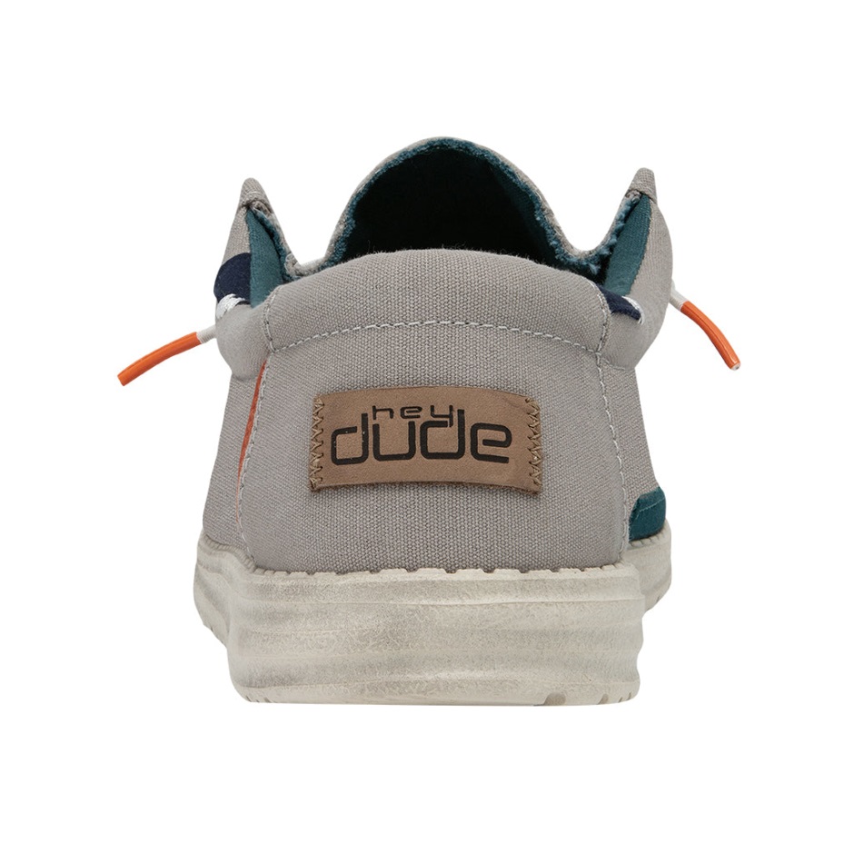 Hey Dude Wally Gewassen Rook Grijs