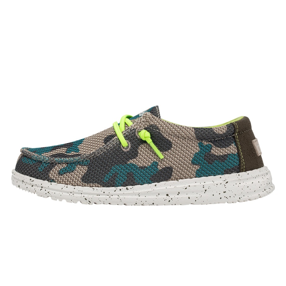 Hoi Kerel Wally Jeugd Sox Taupe Camo