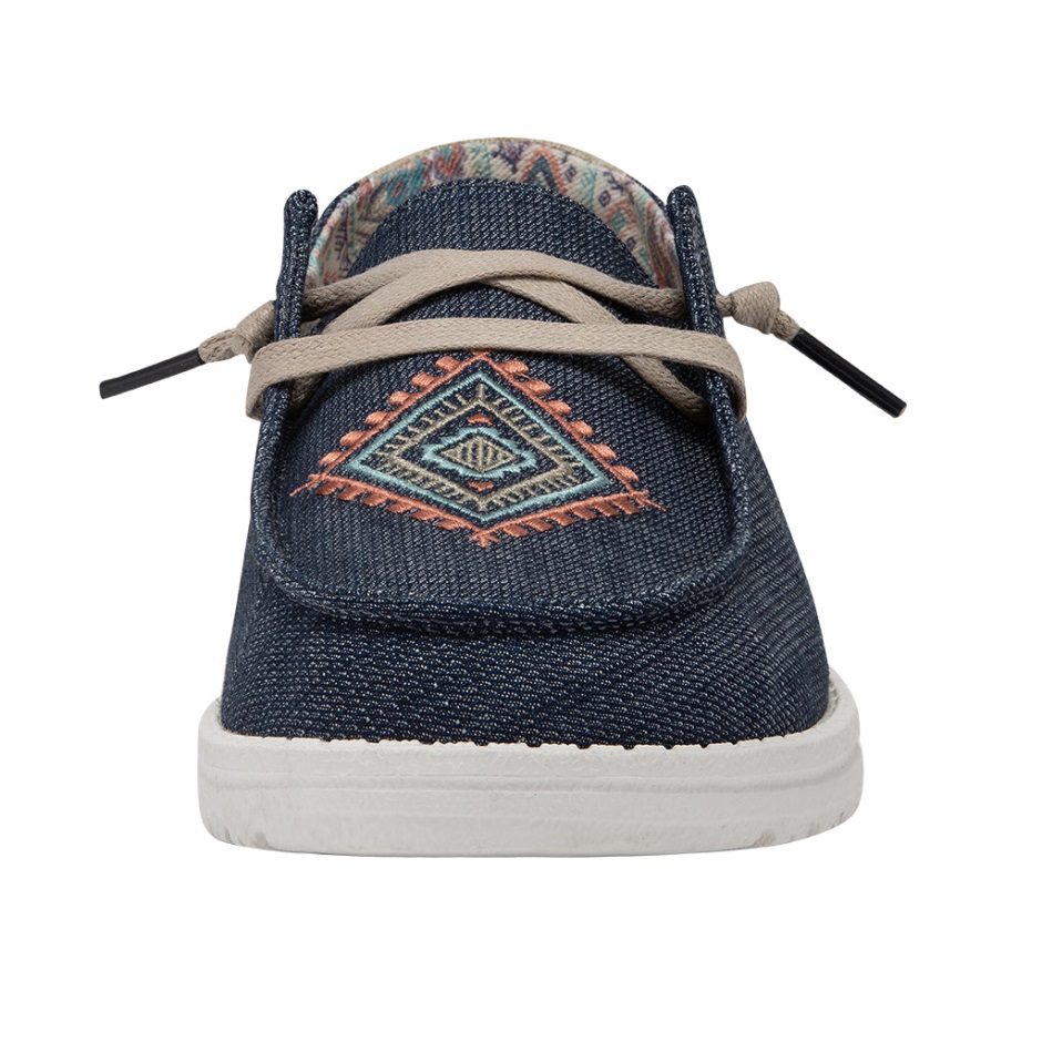 Hey Dude Wendy Boho Grijs Oceaanblauw