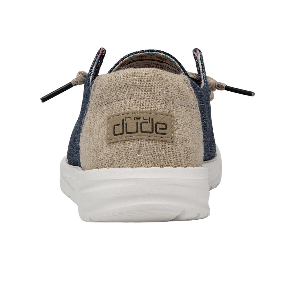 Hey Dude Wendy Boho Grijs Oceaanblauw