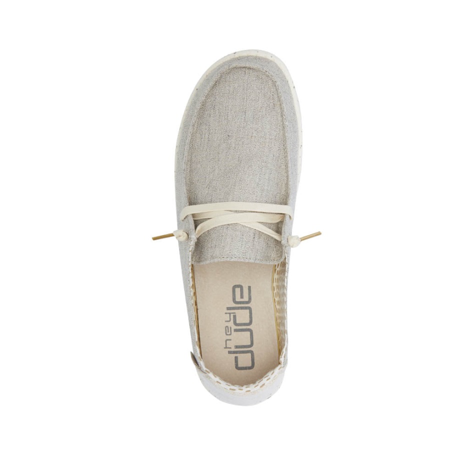 Hey Dude Wendy Chambray Sprankelend Beige