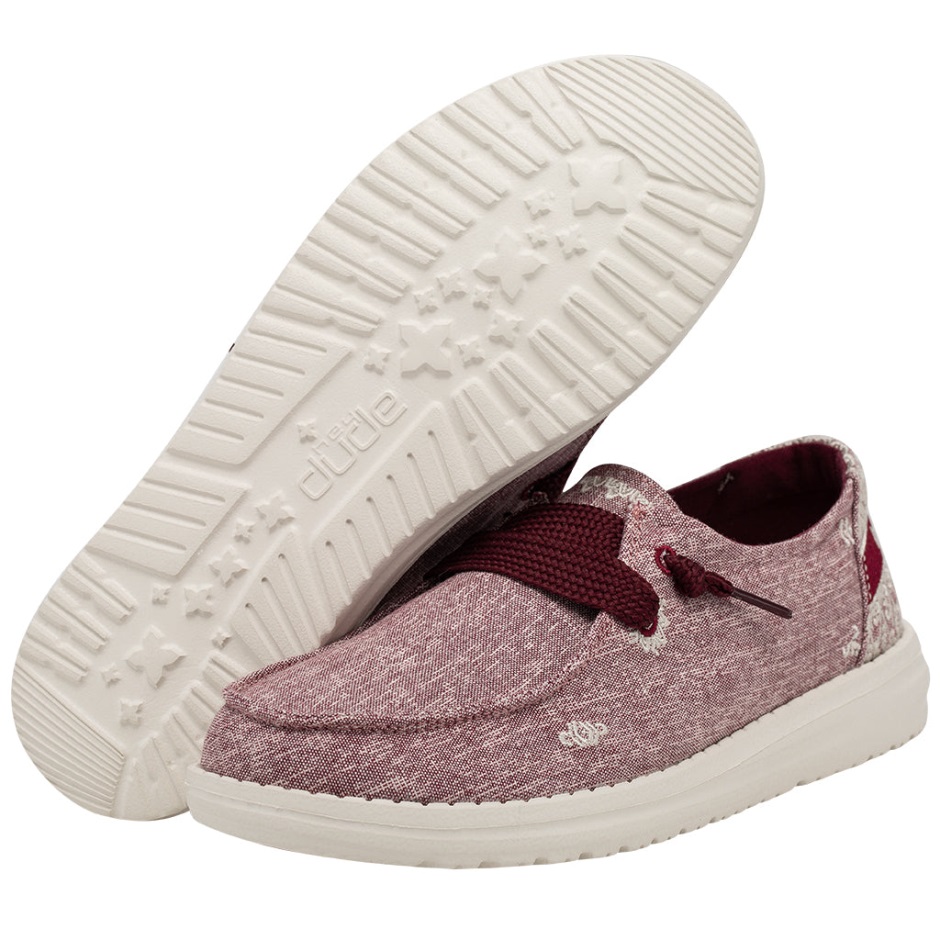 Hoi Dude Wendy Flora Pioenroos Rood