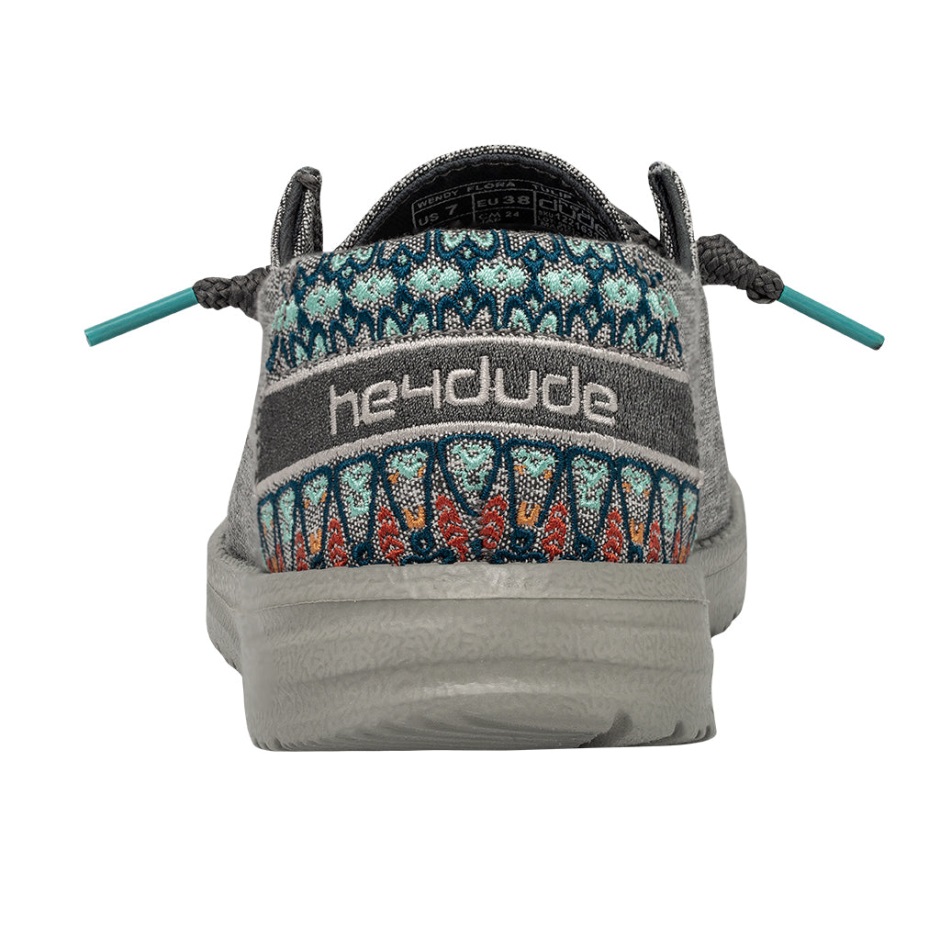 Hoi Dude Wendy Flora Tulp Grijs