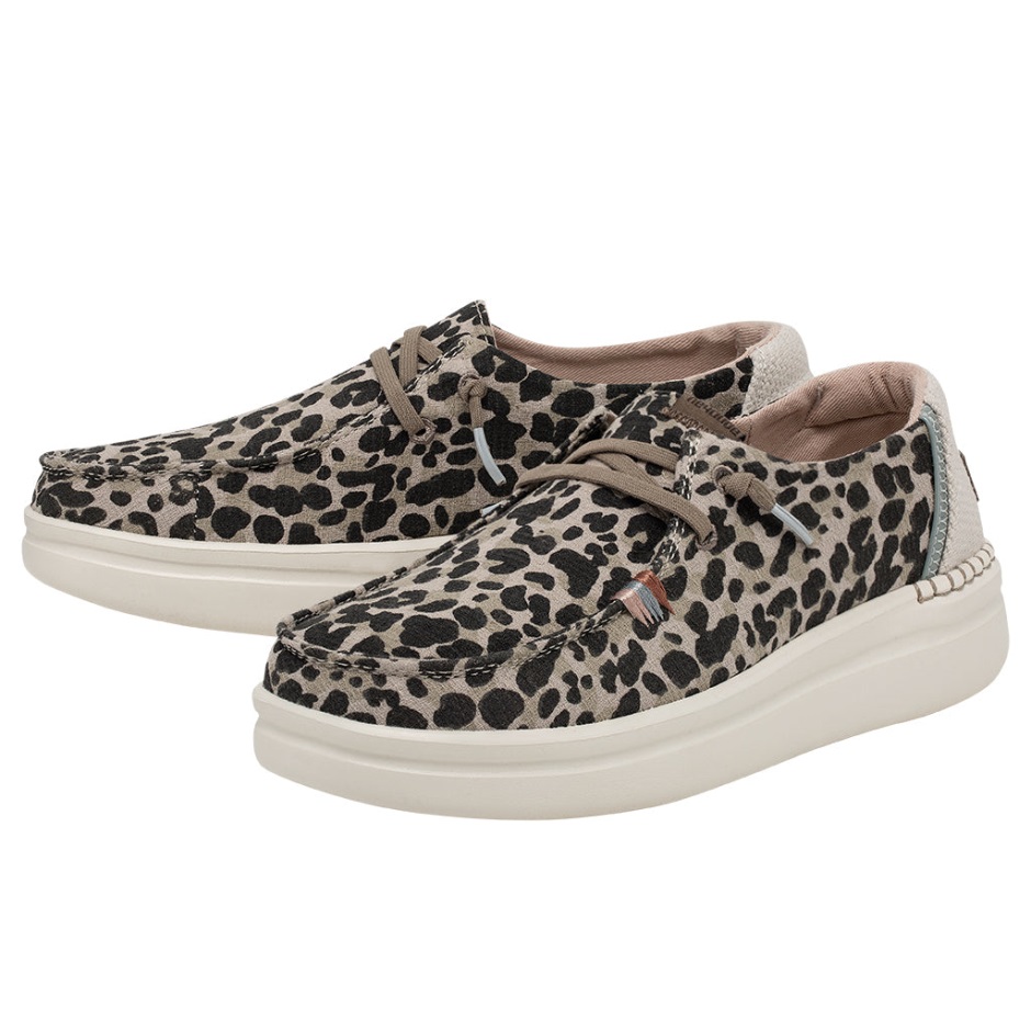 Hey Dude Wendy Rise Chambray Jungle Beige