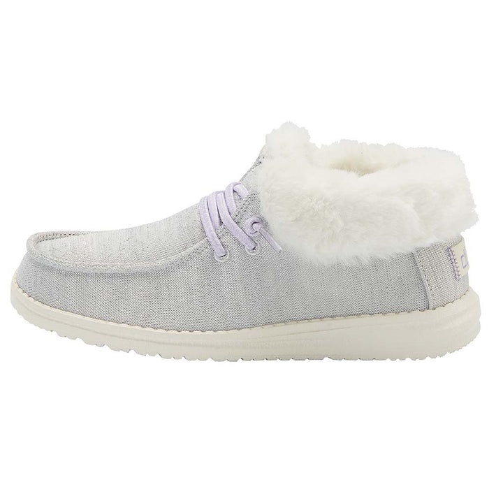 Britt Jeugd Stretch Fleece Wit Hey Dude