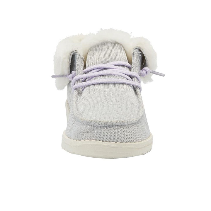 Britt Jeugd Stretch Fleece Wit Hey Dude