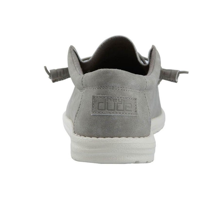 Hey Dude Grijs Wally Leer