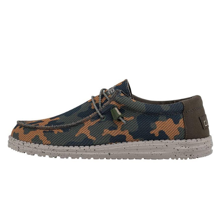 Hey Dude Jungle Camo Wally Sox