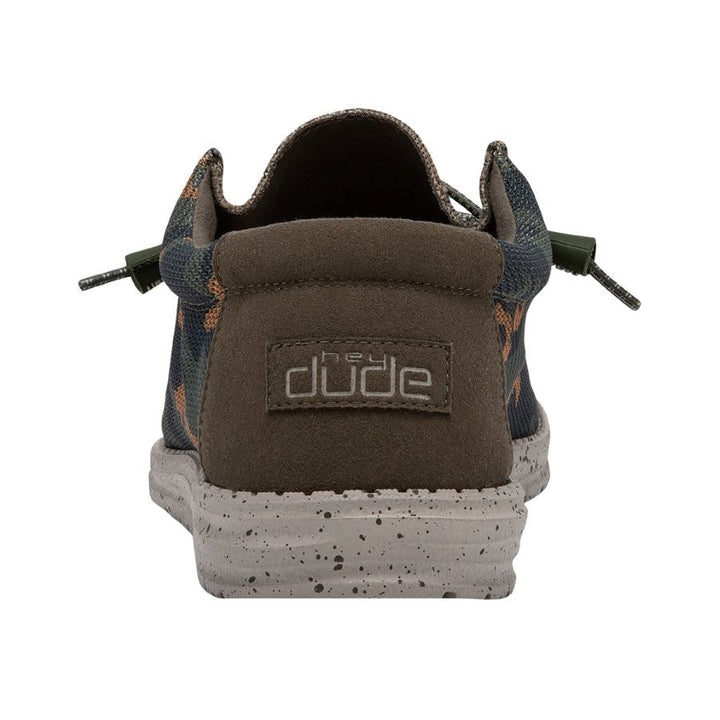 Hey Dude Jungle Camo Wally Sox