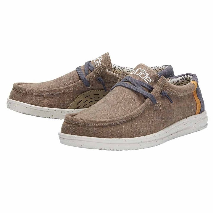 Hey Dude Natuurlijke Beige Wally Gratis