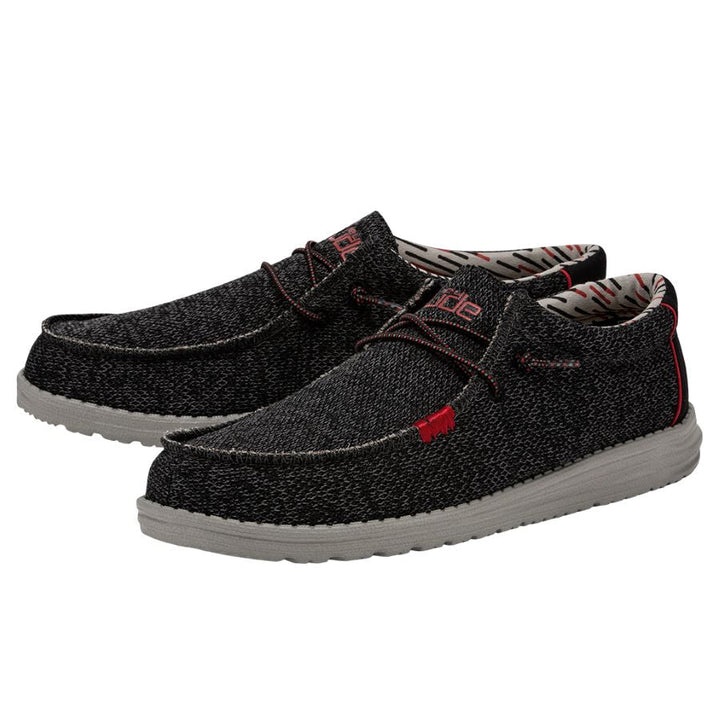 Hey Dude Neon Hoog Risico Rode Wally Sox