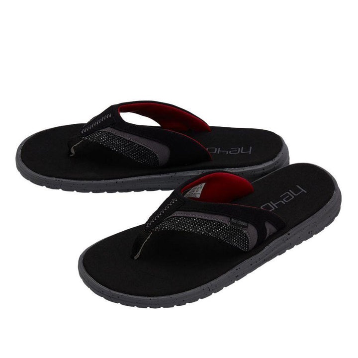 Hey Kerel Totale Zwarte Flinn Sox L