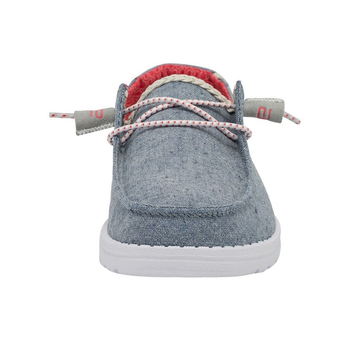 Hey Gast Wendy Chambray Vlecht Indigo