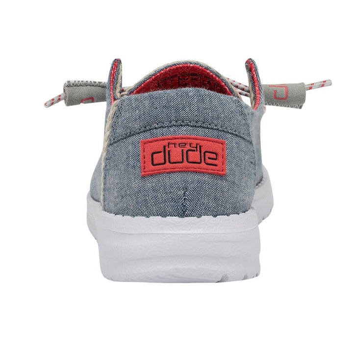 Hey Gast Wendy Chambray Vlecht Indigo