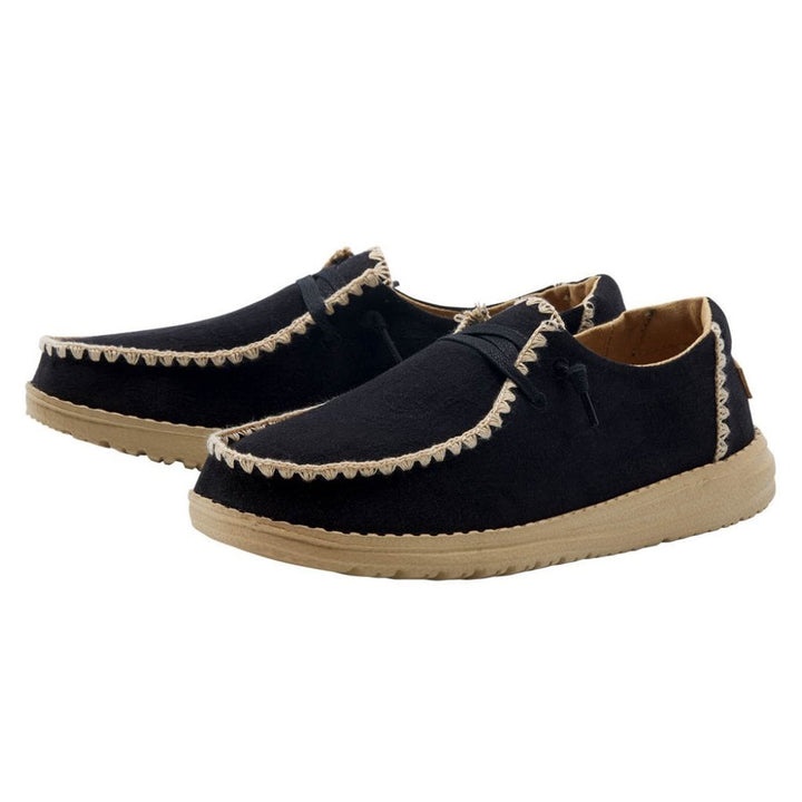 Hoi Dude Wendy Crochet Black