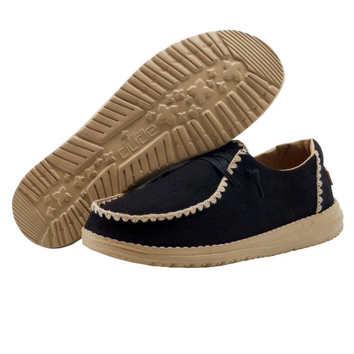 Hoi Dude Wendy Crochet Black