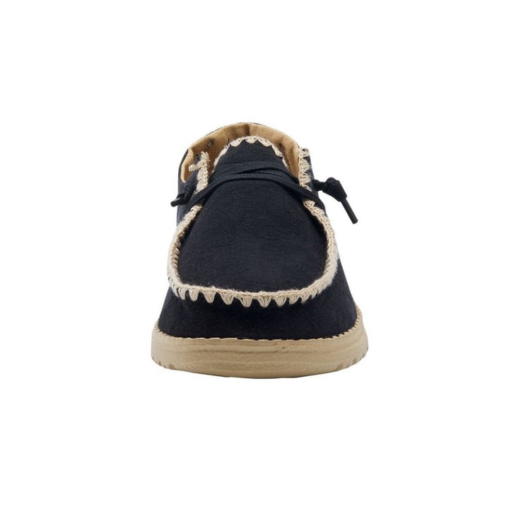 Hoi Dude Wendy Crochet Black