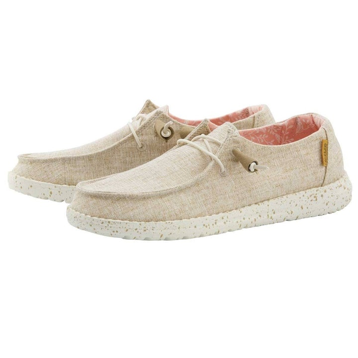 Hey Dude White Nut Wendy Chambray