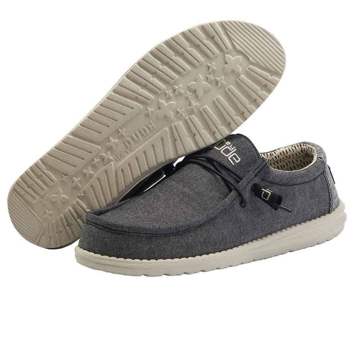 Wally Chambray Zwart Hey Kerel