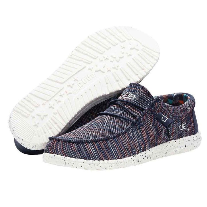 Wally Sox Blauw Oranje Hey Kerel