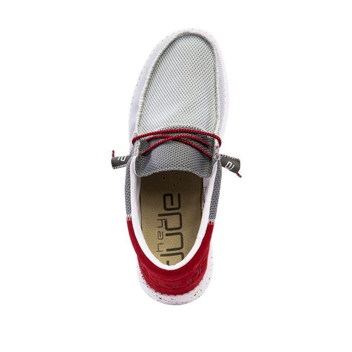 Wally Sox Funk Donkergrijs Rood Hé Kerel